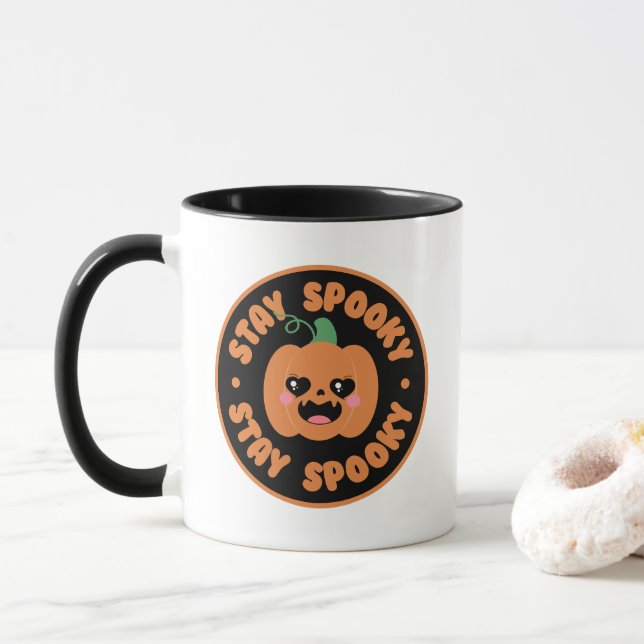 Caneca Fique Spooky (Com Donut)