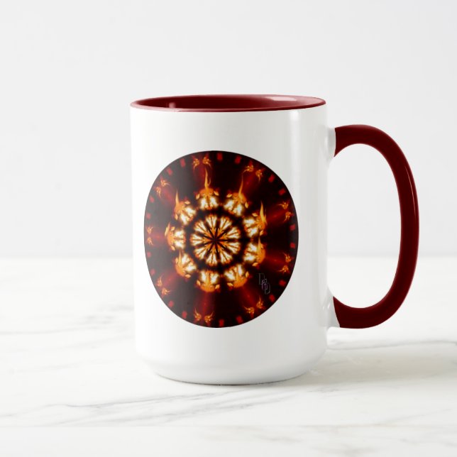 Caneca Fire Mandala (Direita)