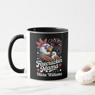 Caneca Firecracker Mama 4 de julho Matando Família