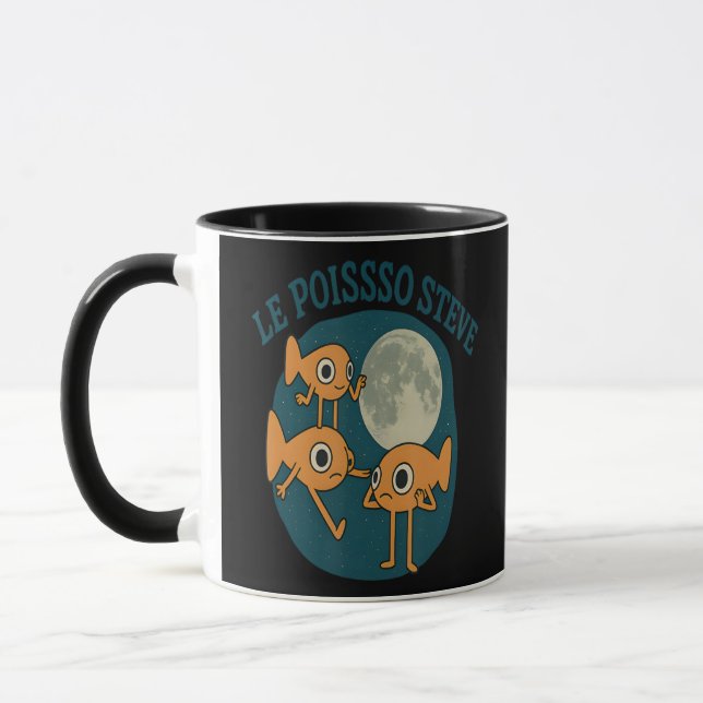Caneca Fish Le Poisson Steve Funny Fish (Esquerda)