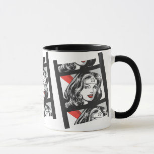 Caneca Fita de Filme de Mulher Maravilha