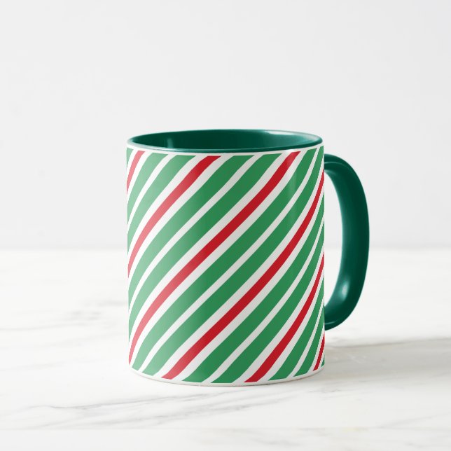 Caneca Fita de Natal (Frente Esquerda)