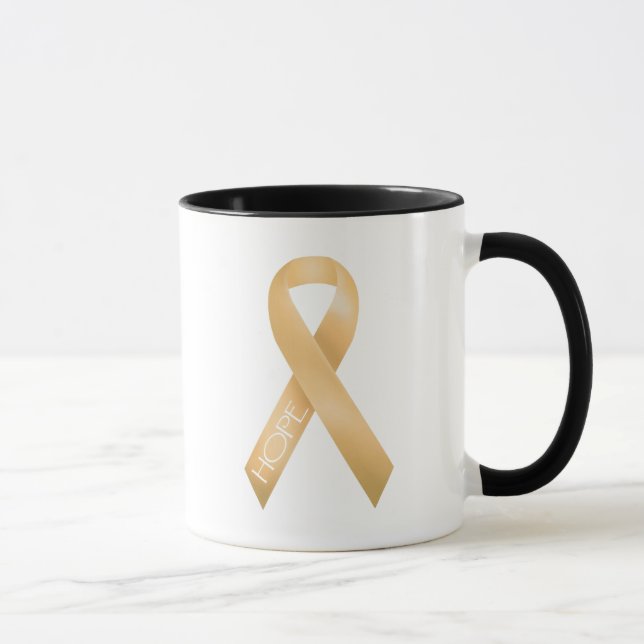 Caneca Fita do pêssego (Direita)