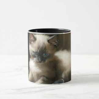 Caneca Fita Tangue Siamese Kitten