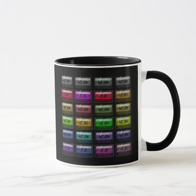 CANECA FITAS CASSETE AMANTE DA MÚSICA RETRÔ (Direita)