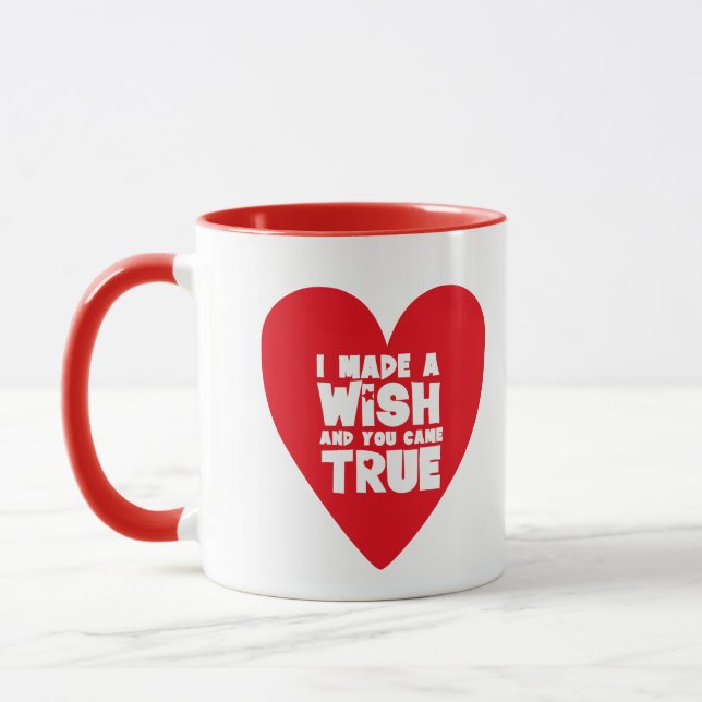 Caneca Fiz Um Coração De Amor Sábio (Esquerda)