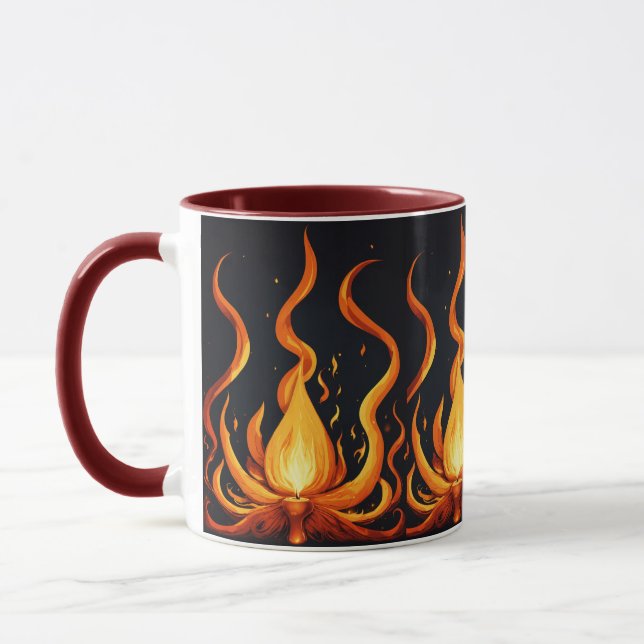 Caneca Flame Burst Art Mug (Esquerda)