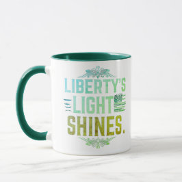 Caneca Flame Lights Night Mug da Liberdade