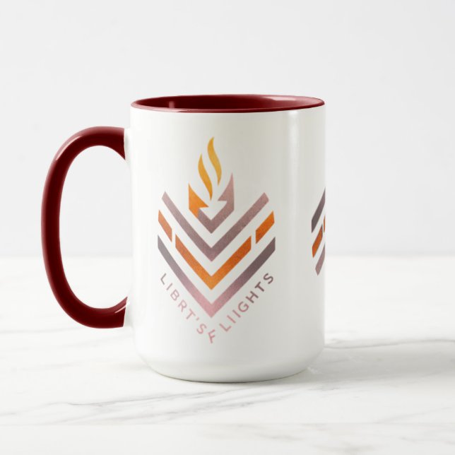 Caneca Flame Lights Night Mug da Liberdade (Esquerda)