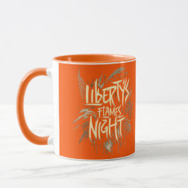 Caneca Flame Lights Night Mug da Liberdade