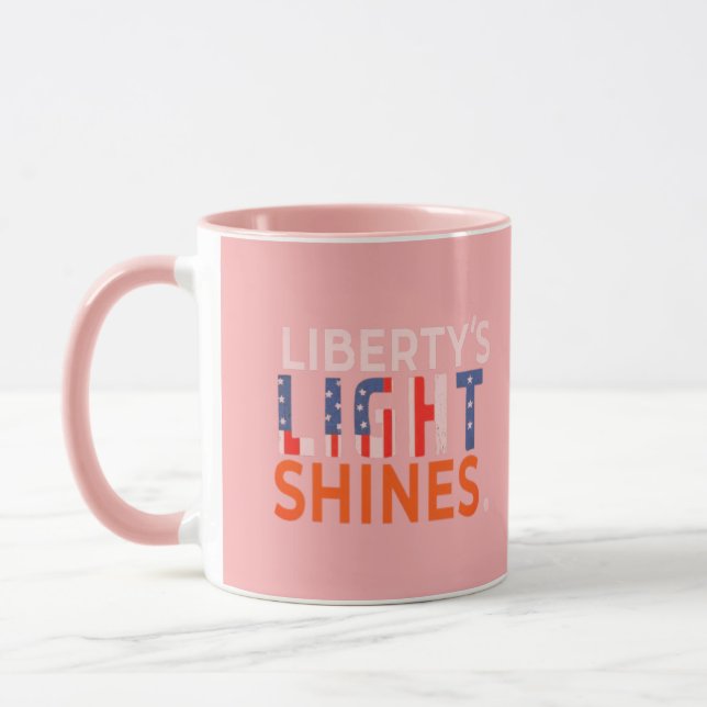 Caneca Flame Lights Night Mug da Liberdade (Esquerda)