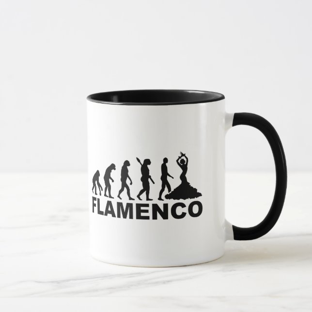 Caneca Flamenco da evolução (Direita)