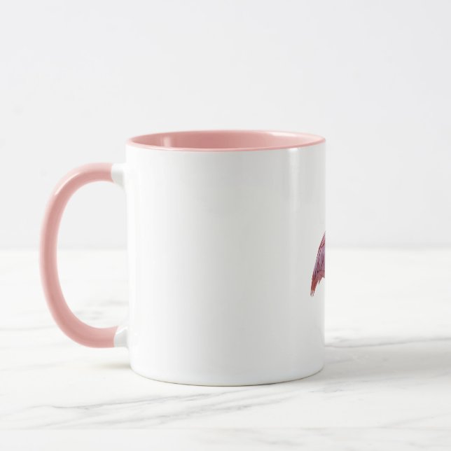 Caneca Flamingo Geométrico (Esquerda)