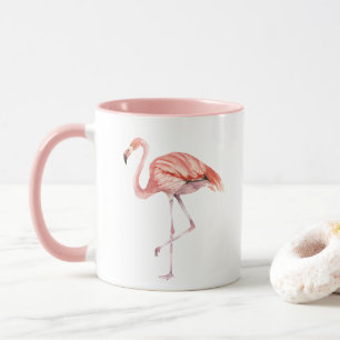 Caneca Flamingo Rosa