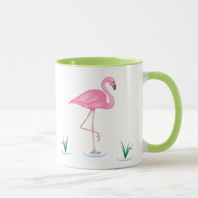 Caneca Flamingo Rosa (Direita)
