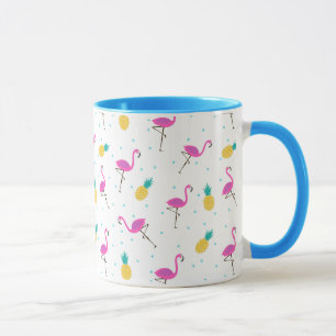 Caneca Flamingos de néon 2