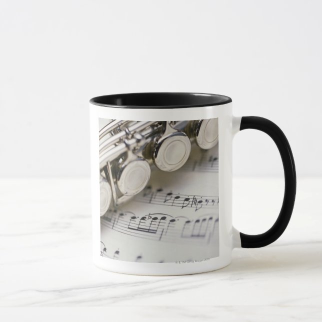 Caneca Flauta na partitura (Direita)