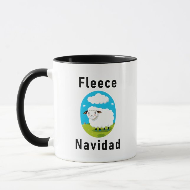Caneca "Fleece Navidad" Natal (Esquerda)