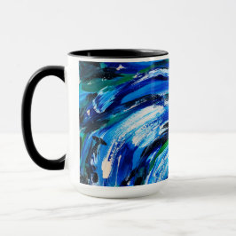 Caneca Fleur bleue