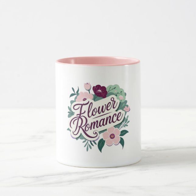 Caneca Fllower Romance Floral Mug (Centro)