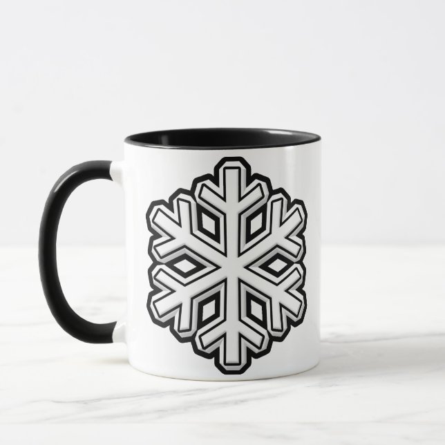 Caneca Floco de neve (Esquerda)