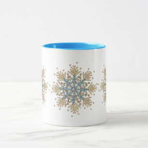 Caneca Floco de Neve da Temporada de Abraços 