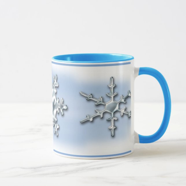 Caneca Flocos de neve (Direita)