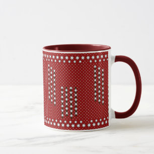 Caneca Flocos de neve do inverno