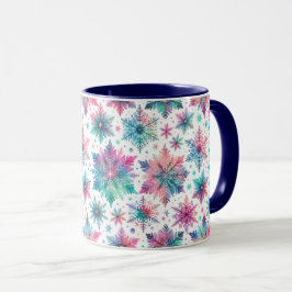 Caneca Flocos de neve espinhosos