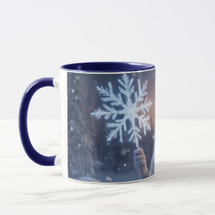 Caneca Flocos De Neve São...