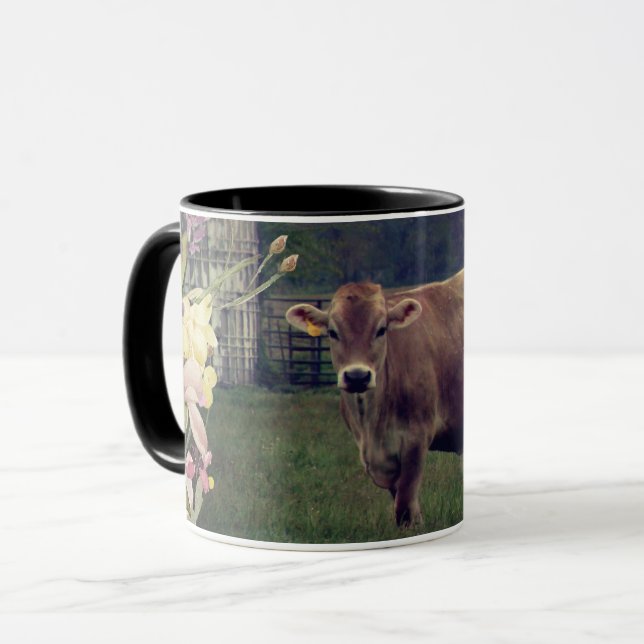 Caneca Flor Child Jersey Cow Mug (Frente Esquerda)
