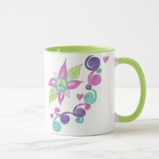 Caneca Flor da paz