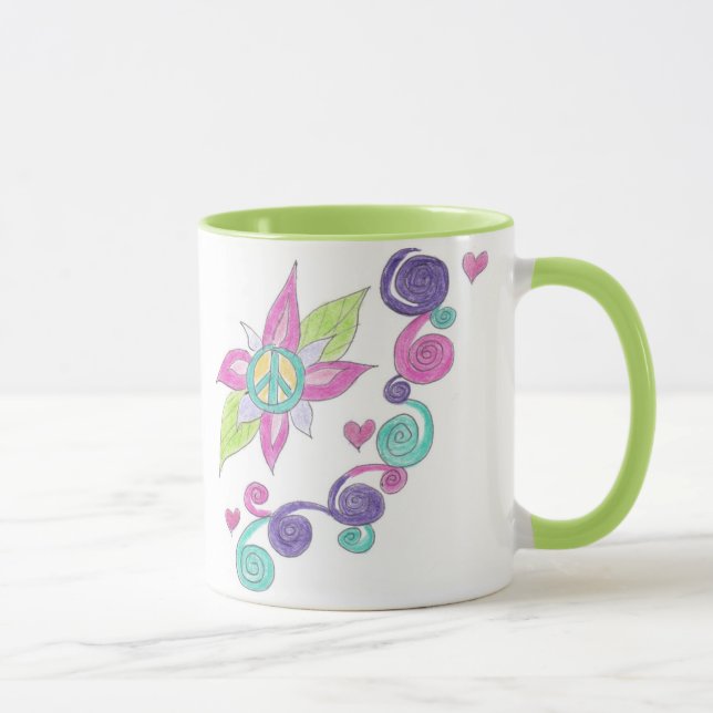 Caneca Flor da paz (Direita)