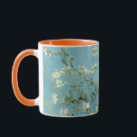 Caneca Flor de amêndoa por Vincent Van Gogh<br><div class="desc">Grandes ramos florescentes como este contra um céu azul eram um dos assuntos favoritos de Van Gogh. As amêndoas florescem cedo no fazer, um símbolo de nova vida. Van Gogh emprestou o assunto, os contornos ousados e o posicionamento da árvore no plano de fotografia da impressão japonesa. Personalize-o com seus...</div>