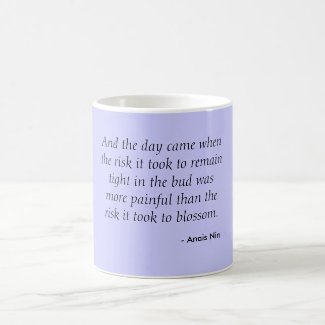 Caneca - flor de Anais Nin (Centro)