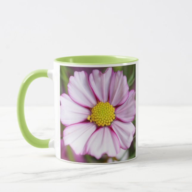 Caneca Flor de Cosmos (bidens formosa) (Esquerda)