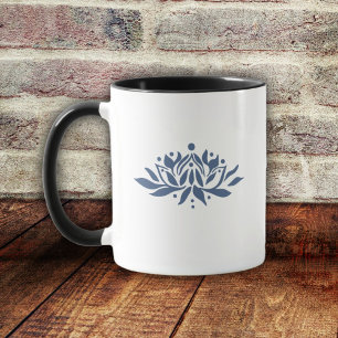 Caneca Flor de Lótus Flamejante Personalizável