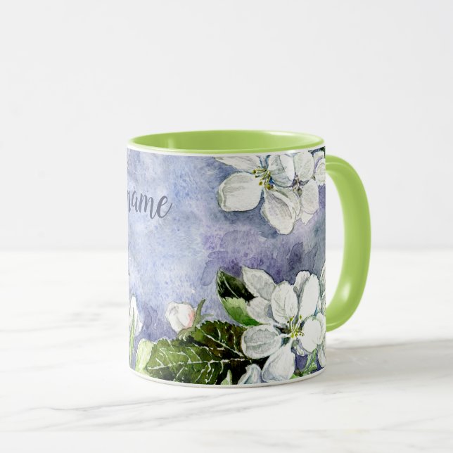 Caneca Flor de maçã (Frente Esquerda)