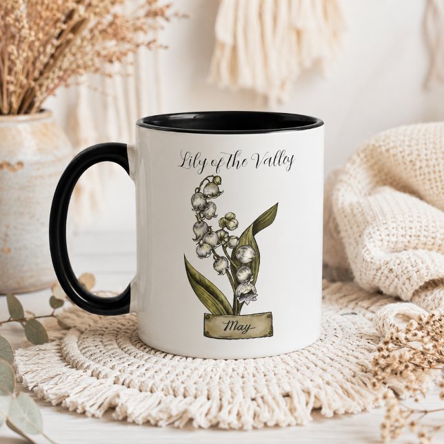 Caneca Flor de Nascimento Flor de Maio Vale dos Lírios (Criador carregado)