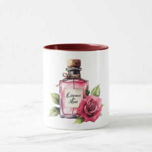 Caneca Flor de Rosa Rosa Romântica