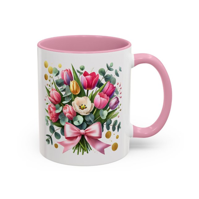 Caneca Flor de Tulipa Presente de Copo de Flor de  (Criador carregado)