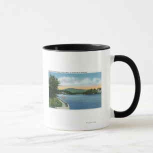 Caneca Flor do lago, Scarface Mt na distância