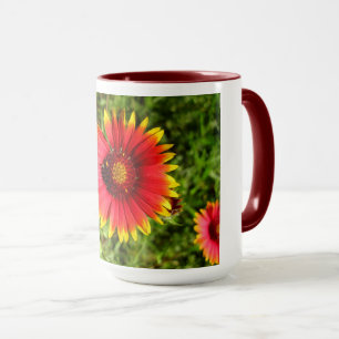 Caneca Flor geral indiana bonita