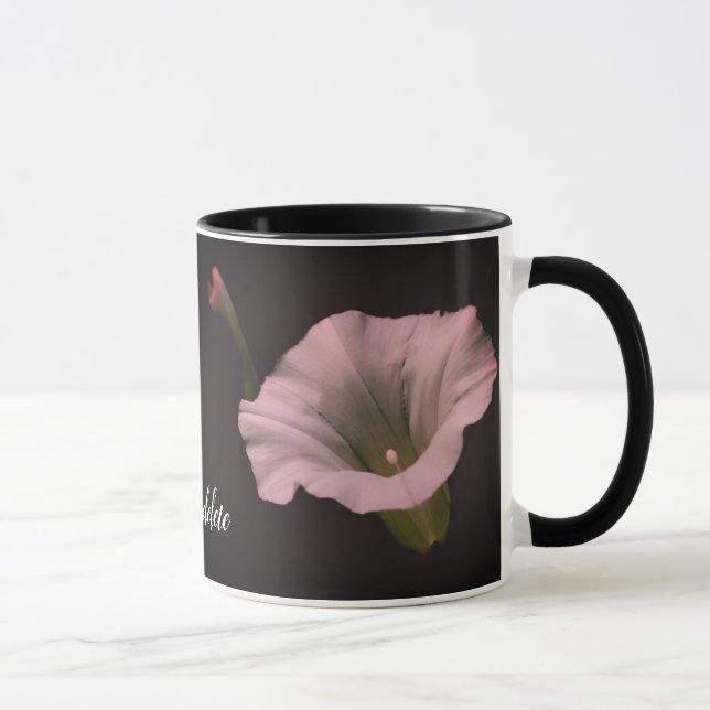 Caneca Flor Glória da Manhã Personalizada (Direita)