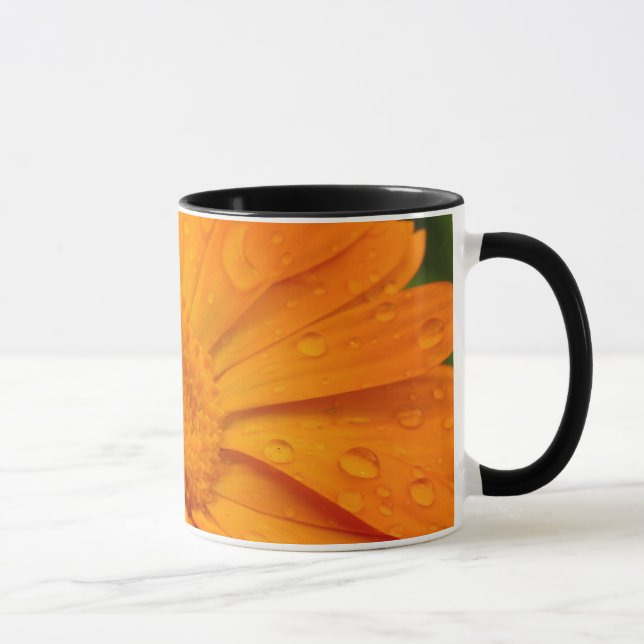 Caneca Flor Laranja (Direita)