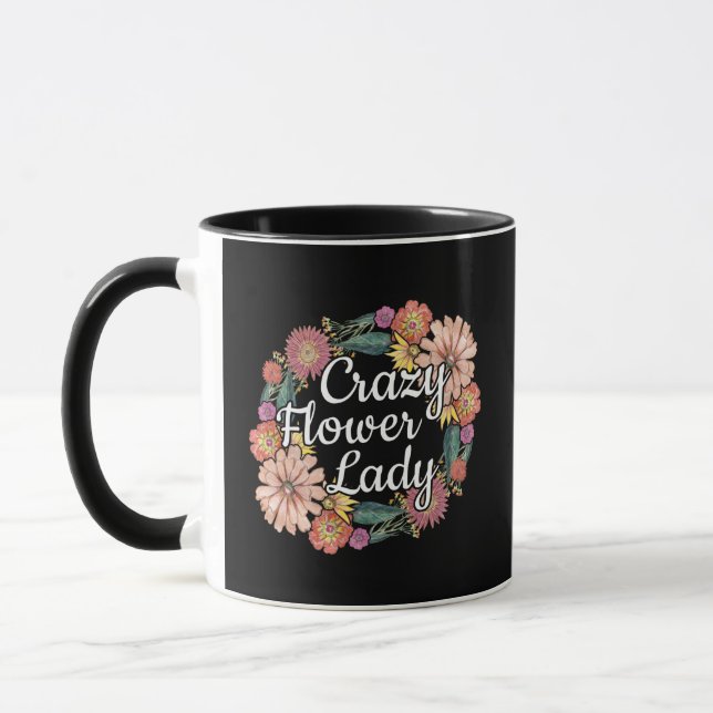 Caneca Flor Louca - Zinnia Gardener (Esquerda)