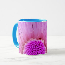 Caneca Flor roxa e rosa