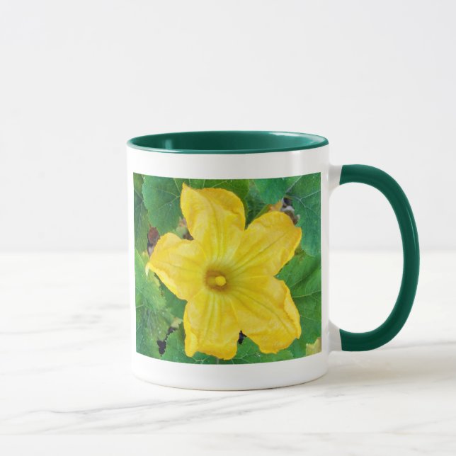 Caneca Flor Zucchini (Direita)