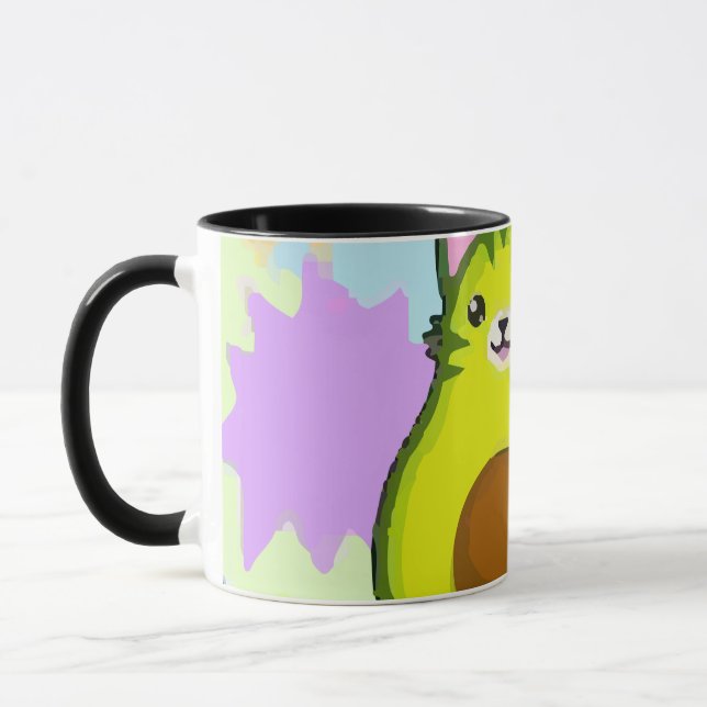 Caneca Flora Cute do Cartoon (Esquerda)