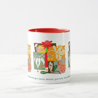 Caneca Flora nativa australiana BUSHLAND —